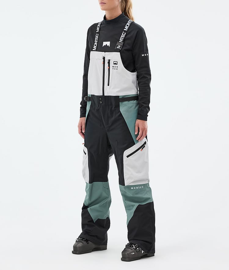 Montec Dozer W Skihose Damen Light Grey/Black/Atlantic, Bild 1 von 6