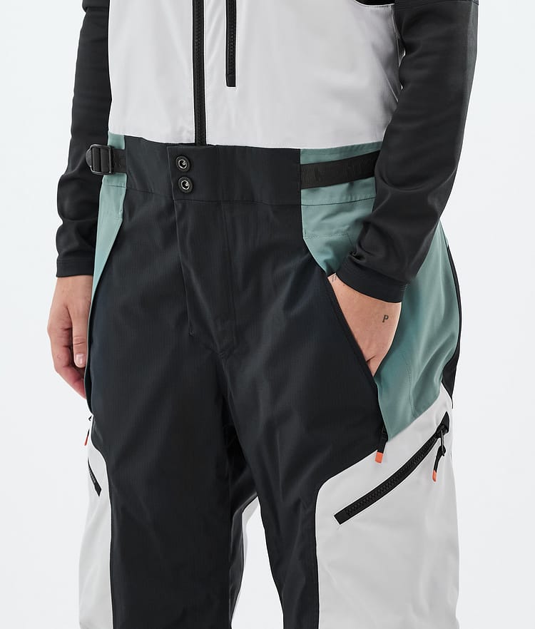 Montec Dozer W Snowboardhose Damen Light Grey/Black/Atlantic, Bild 4 von 6