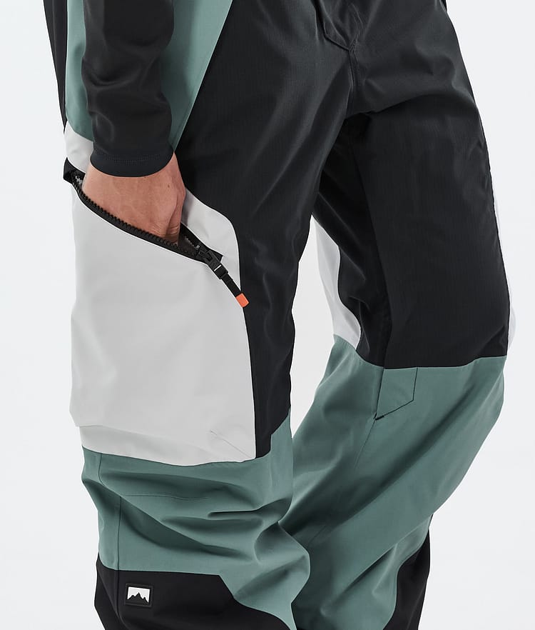 Montec Dozer W Skihose Damen Light Grey/Black/Atlantic, Bild 6 von 6