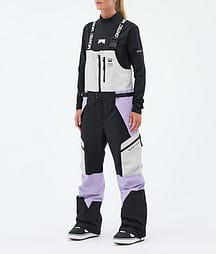 Montec Dozer W Snowboardhose Damen Light Grey/Black/Faded Violet