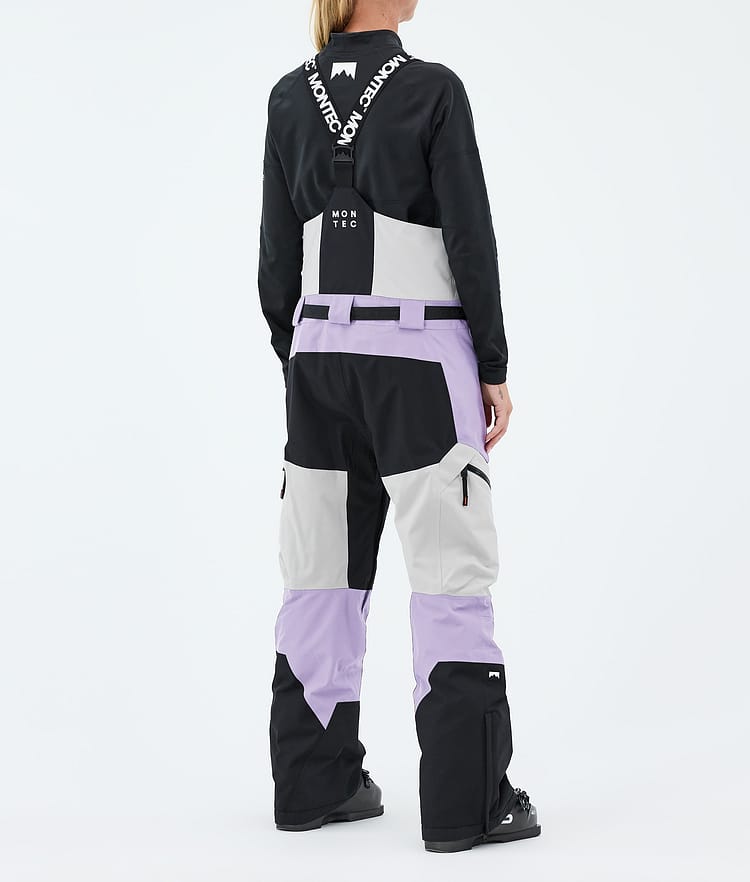 Montec Dozer W Skihose Damen Light Grey/Black/Faded Violet, Image 4 of 7