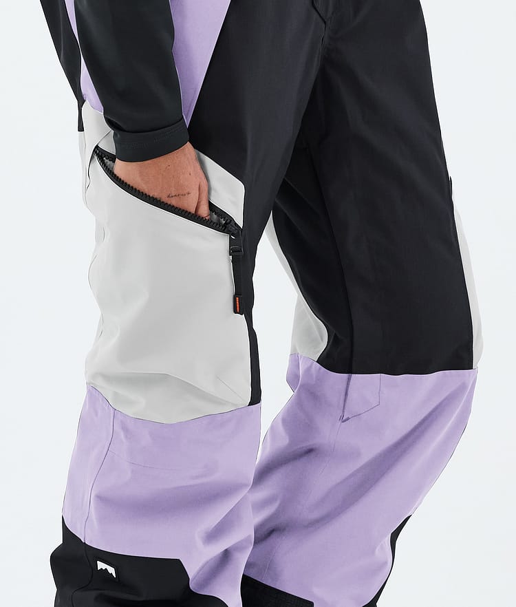 Montec Dozer W Skihose Damen Light Grey/Black/Faded Violet, Image 7 of 7