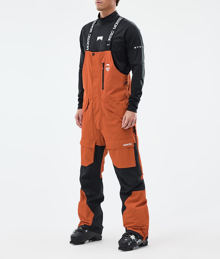 Montec Fawk Skihose Herren Burned Orange/Black, Bild 1 von 6