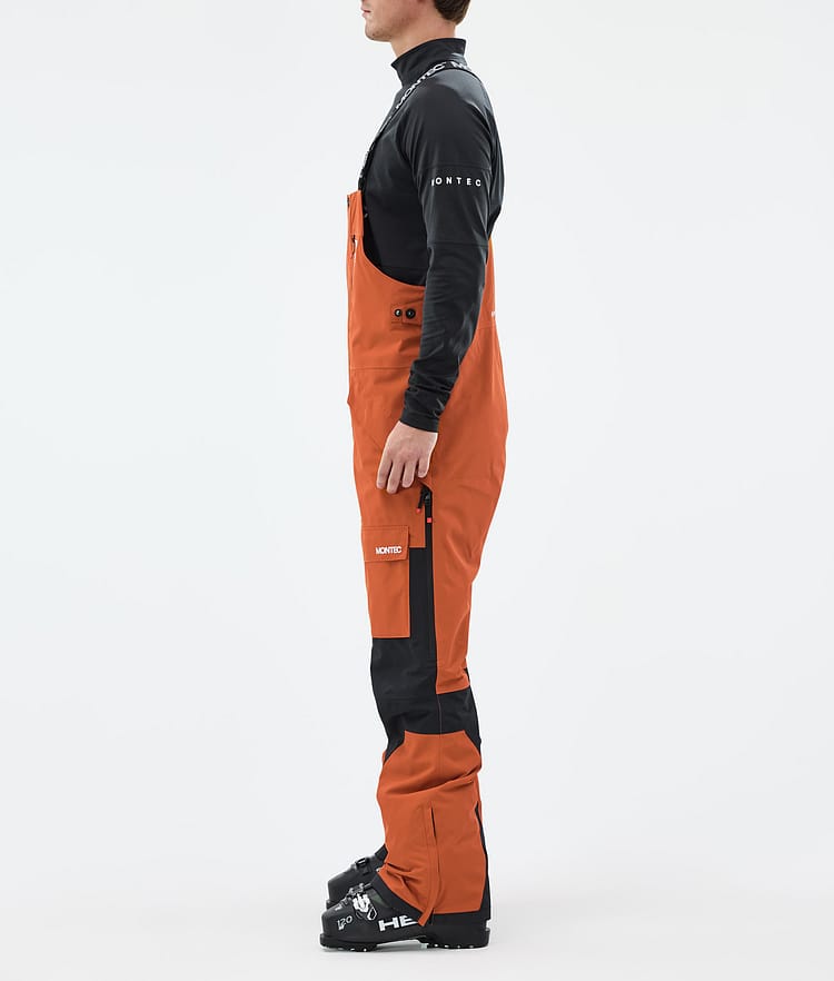 Montec Fawk Skihose Herren Burned Orange/Black, Bild 2 von 6