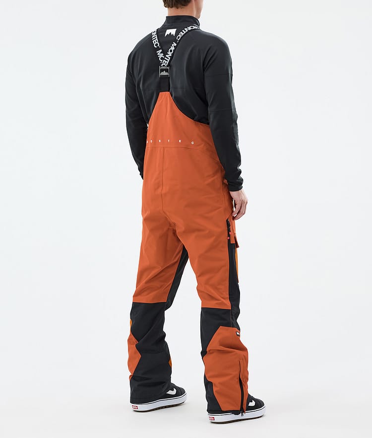 Montec Fawk Snowboardhose Herren Burned Orange/Black, Bild 3 von 6