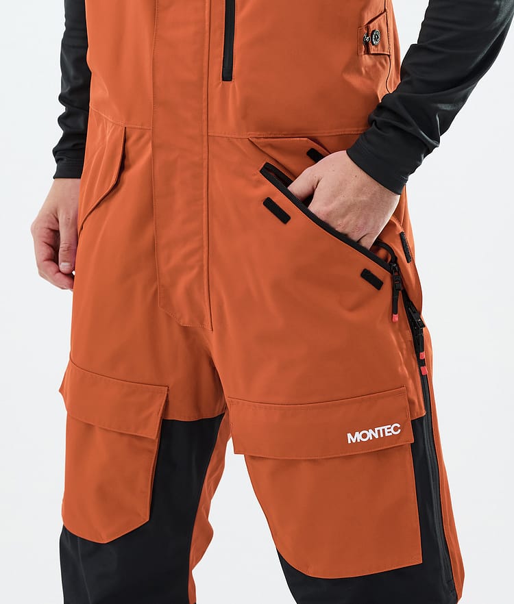 Montec Fawk Skihose Herren Burned Orange/Black, Bild 4 von 6