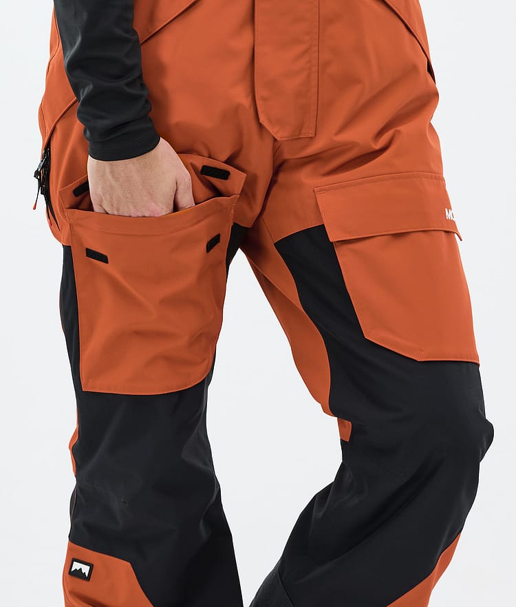 Montec Fawk Skihose Herren Burned Orange/Black, Bild 6 von 6