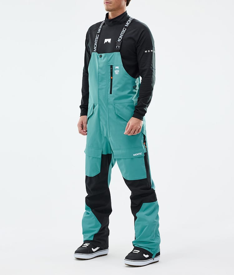 Montec Fawk Snowboardhose Herren Turquoise/Black, Bild 1 von 6