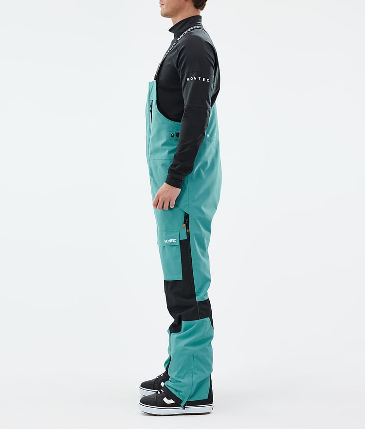 Montec Fawk Snowboardhose Herren Turquoise/Black, Bild 2 von 6