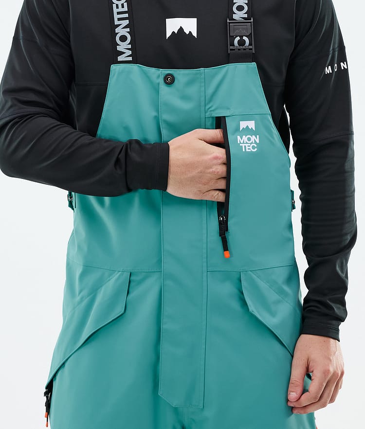 Montec Fawk Snowboardhose Herren Turquoise/Black, Bild 5 von 6
