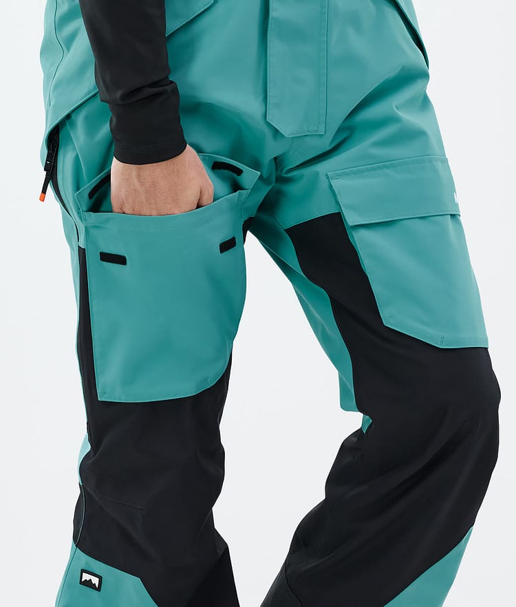 Montec Fawk Snowboardhose Herren Turquoise/Black, Bild 6 von 6