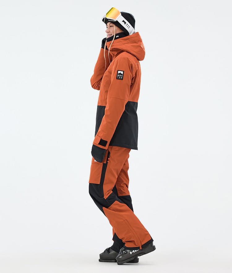 Montec Moss W Skijacke Damen Burned Orange/Black, Bild 4 von 10