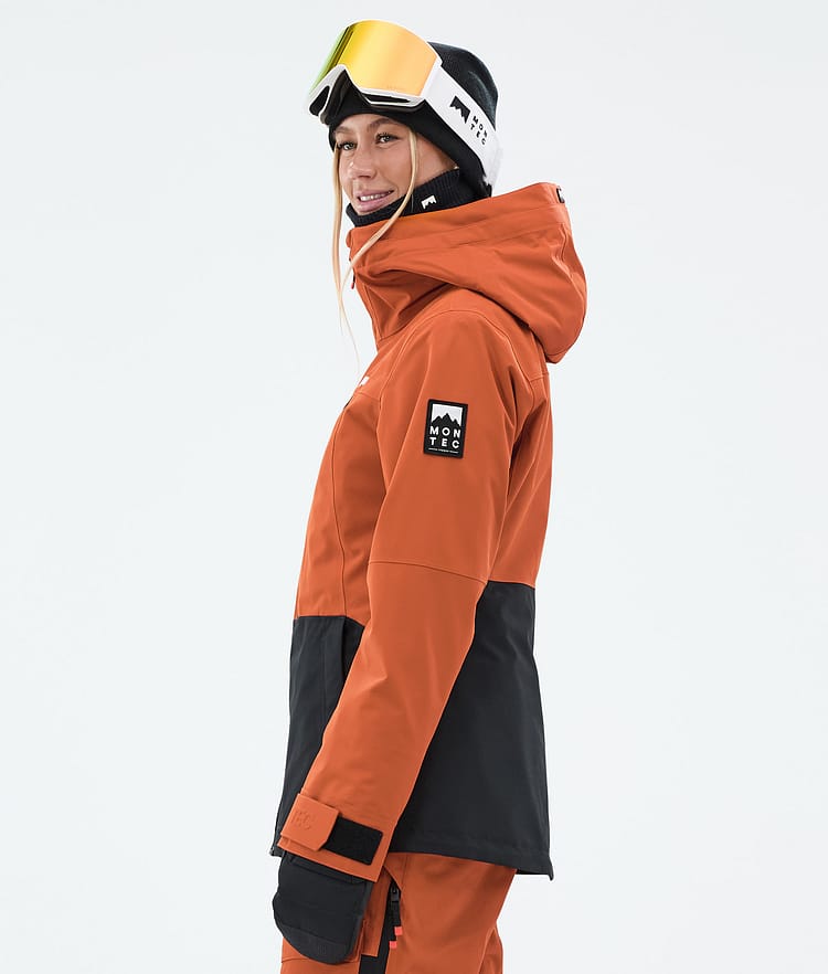 Montec Moss W Skijacke Damen Burned Orange/Black, Bild 6 von 10