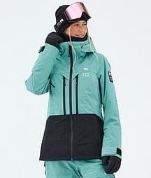 Montec Moss W Skijacke Damen Turquoise/Black