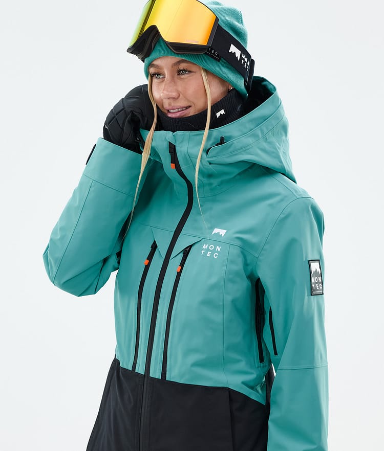 Montec Moss W Skijacke Damen Turquoise/Black, Bild 2 von 10