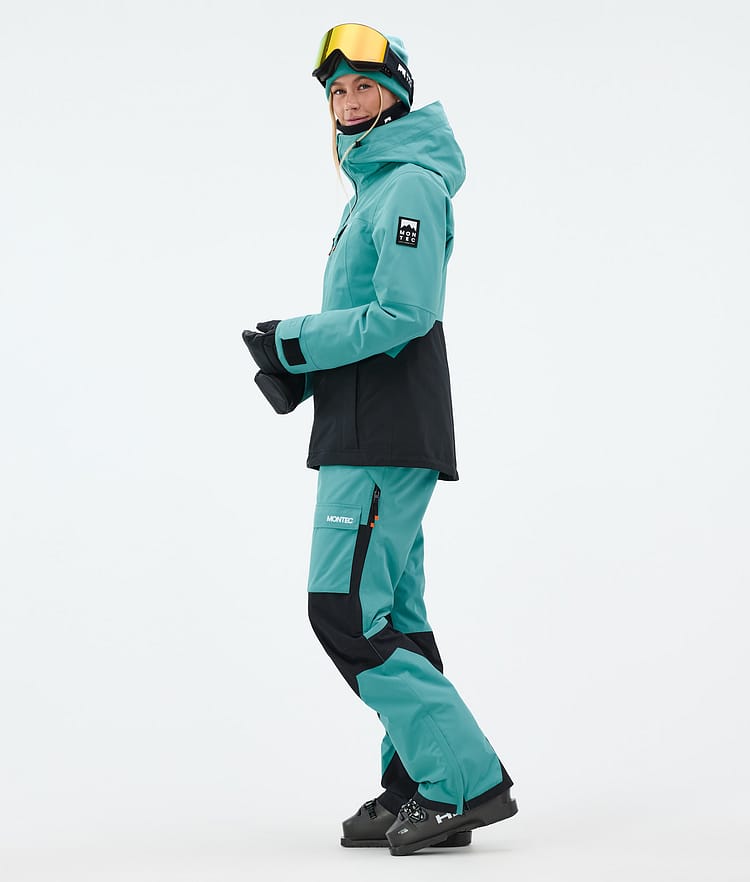 Montec Moss W Skijacke Damen Turquoise/Black, Bild 4 von 10