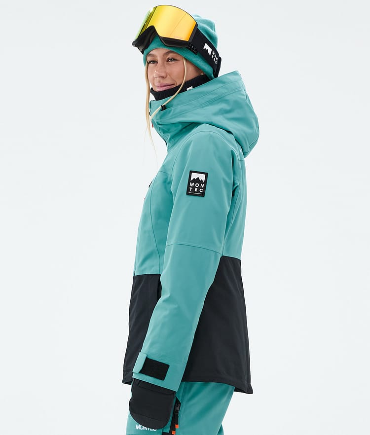 Montec Moss W Snowboardjacke Damen Turquoise/Black, Bild 6 von 10
