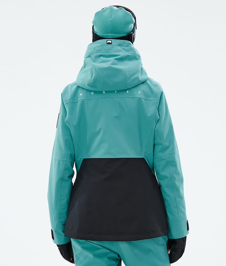 Montec Moss W Snowboardjacke Damen Turquoise/Black, Bild 7 von 10
