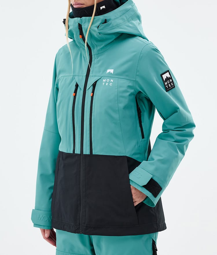 Montec Moss W Skijacke Damen Turquoise/Black, Bild 8 von 10