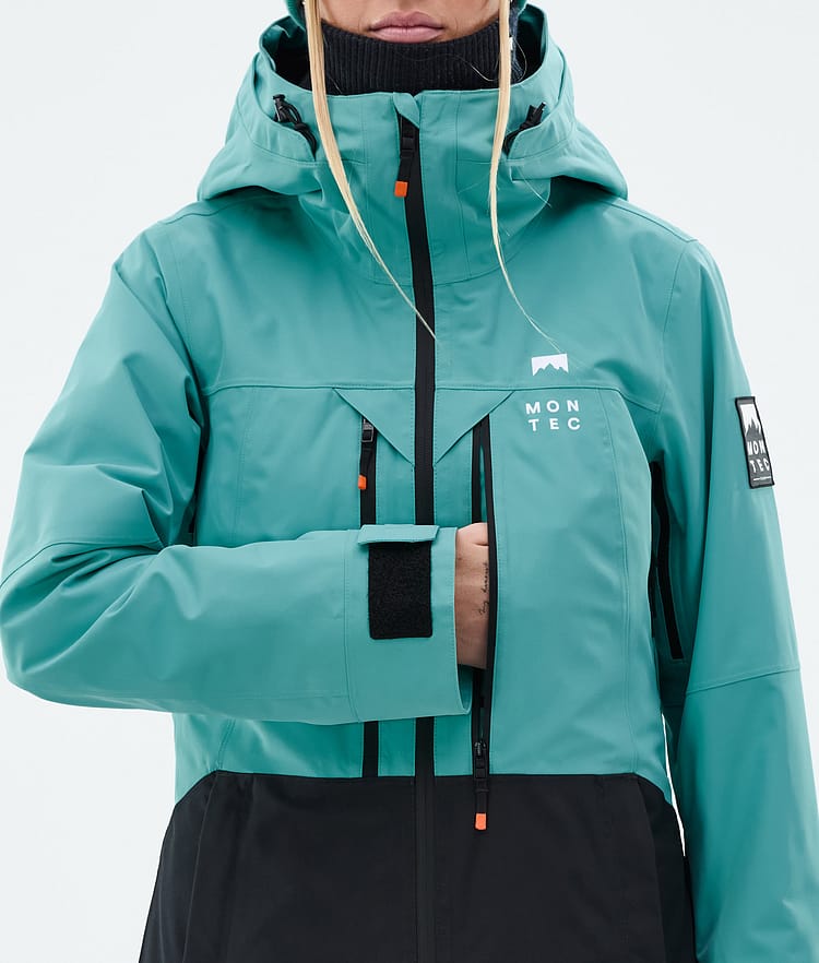 Montec Moss W Snowboardjacke Damen Turquoise/Black, Bild 9 von 10