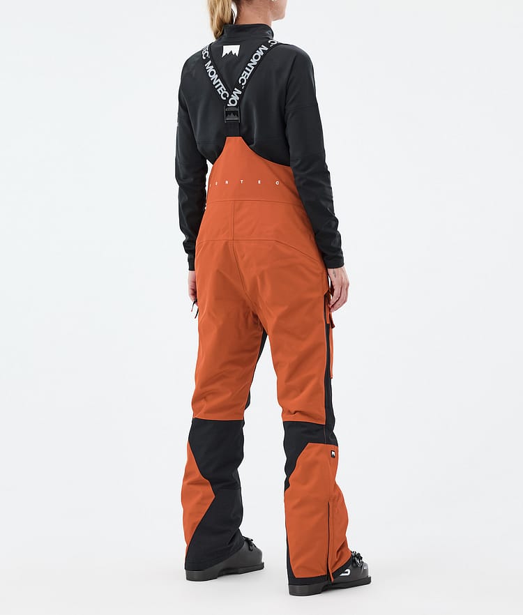 Montec Fawk W Skihose Damen Burned Orange/Black, Bild 3 von 6