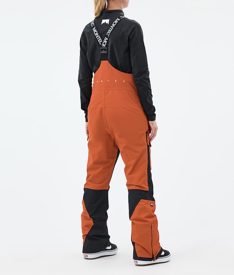 Montec Fawk W Snowboardhose Damen Burned Orange/Black, Bild 3 von 6