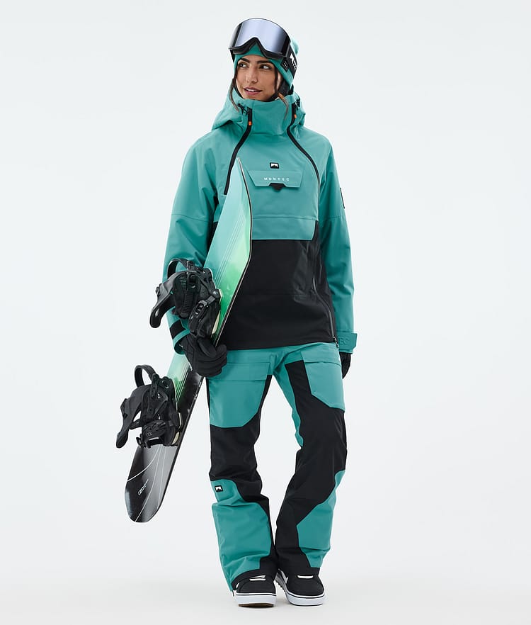 Montec Fawk W Snowboardhose Damen Turquoise/Black, Bild 2 von 7