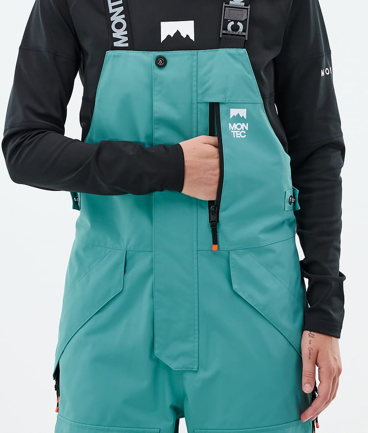 Montec Fawk W Skihose Damen Turquoise/Black, Bild 6 von 7
