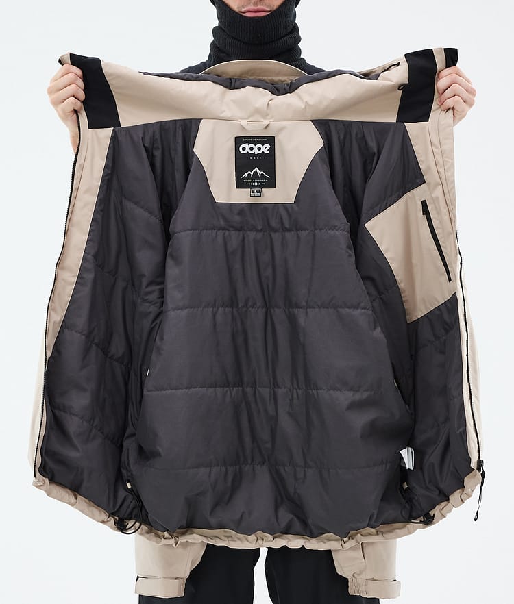 Dope Spartan Snowboardjacke Herren Sand, Bild 8 von 8