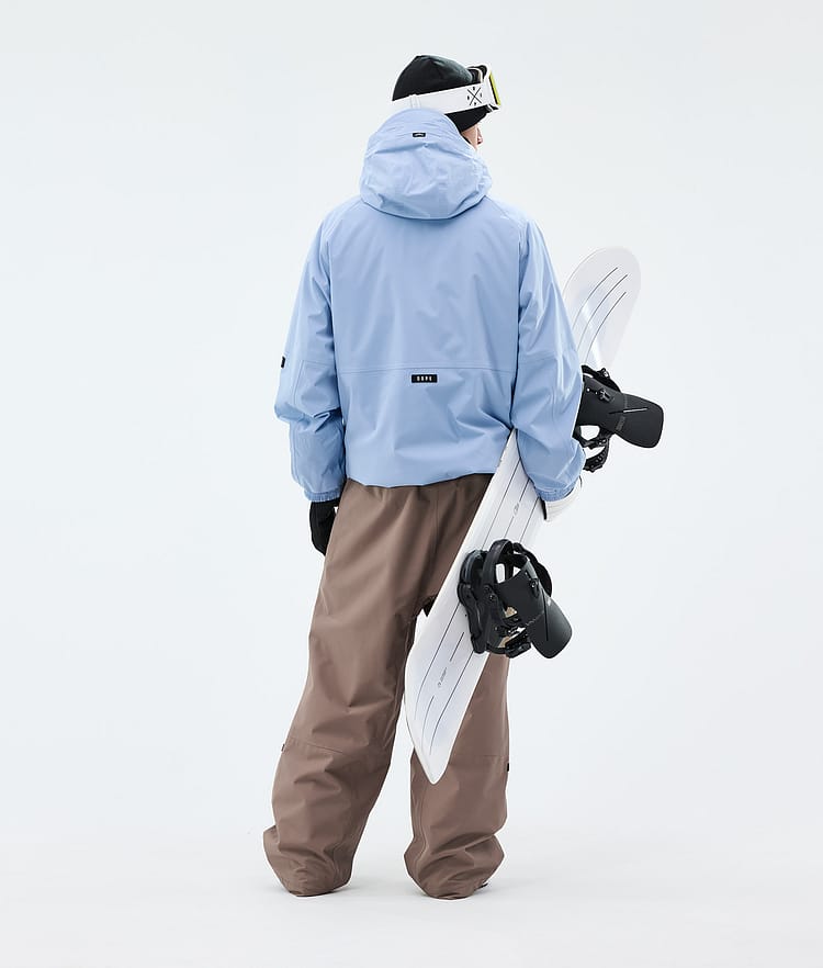 Dope Spartan Snowboard Outfit Herren Light Blue/Walnut, Image 2 of 2