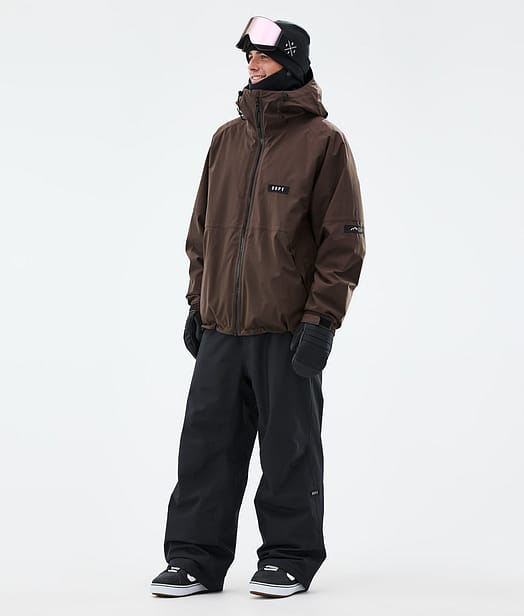 Dope Spartan Snowboard Outfit Dark Brown/Black