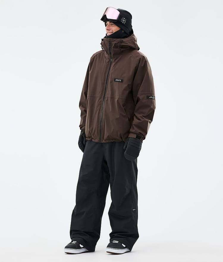 Dope Spartan Snowboardjacke Herren Dark Brown, Bild 2 von 8