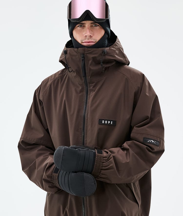 Dope Spartan Snowboardjacke Herren Dark Brown, Image 4 of 8