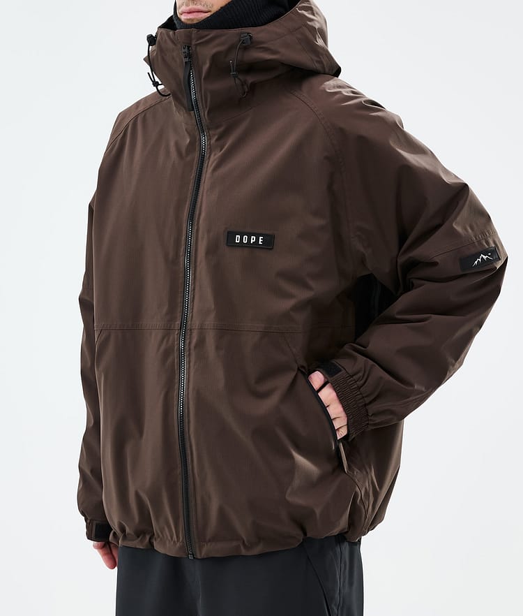 Dope Spartan Snowboardjacke Herren Dark Brown, Image 7 of 8