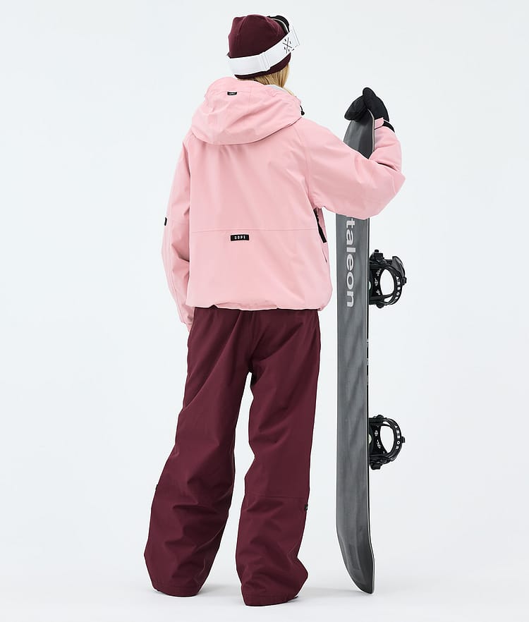 Dope Spartan W Snowboard Outfit Damen Soft Pink/Burgundy, Image 2 of 2