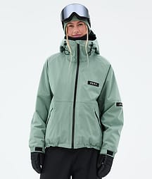 Dope Spartan W Snowboardjacke Damen Faded Green
