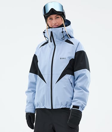 Dope Spartan W Snowboardjacke Spike Light Blue/Black