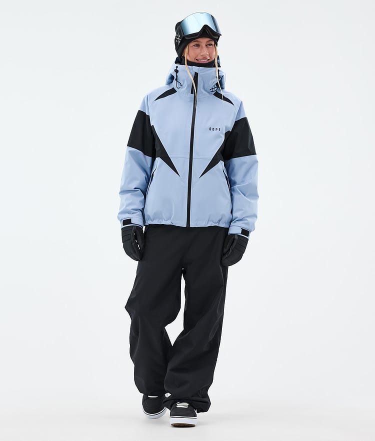 Dope Spartan W Snowboardjacke Damen Spike Light Blue/Black, Bild 2 von 8