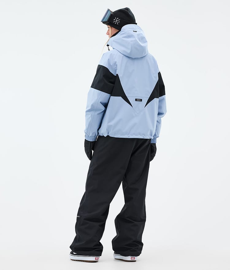 Dope Spartan W Snowboardjacke Damen Spike Light Blue/Black, Bild 4 von 8