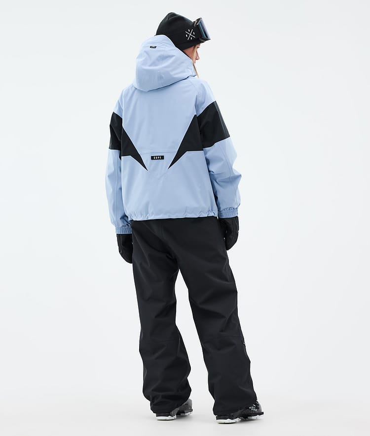 Dope Spartan W Skijacke Damen Spike Light Blue/Black, Bild 4 von 8