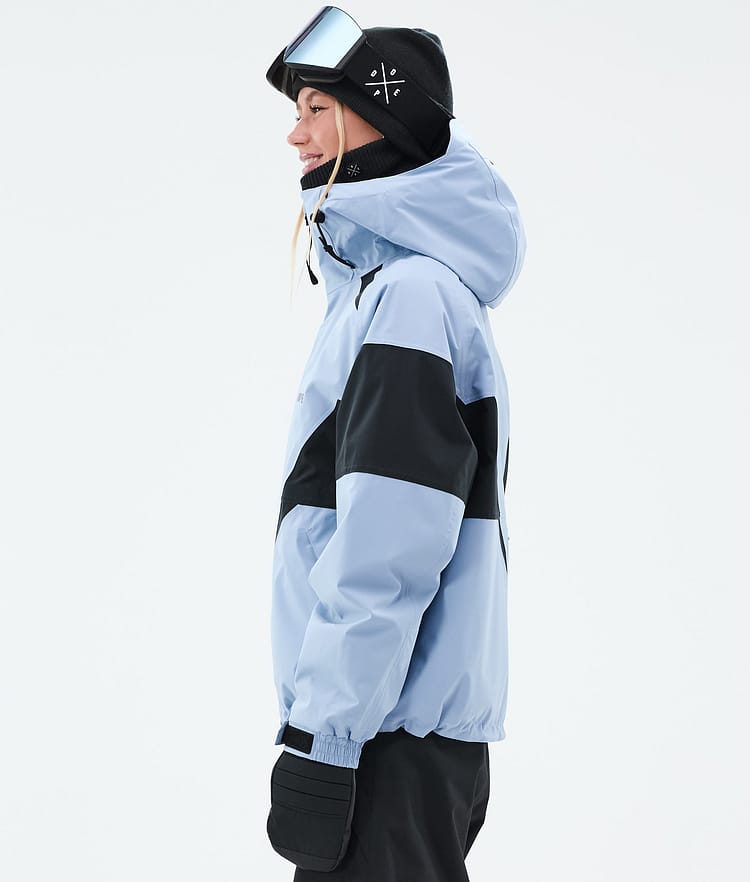 Dope Spartan W Skijacke Damen Spike Light Blue/Black, Bild 5 von 8