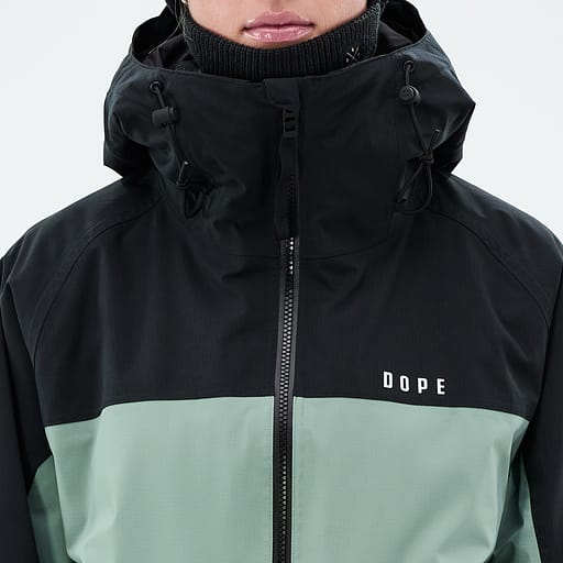 Frontreißverschluss mit innenliegender Schutzleiste Hauptdetailproduktbild,