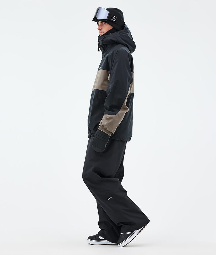 Dope Spartan Snowboardjacke Herren Stripe Black/Walnut, Bild 3 von 8