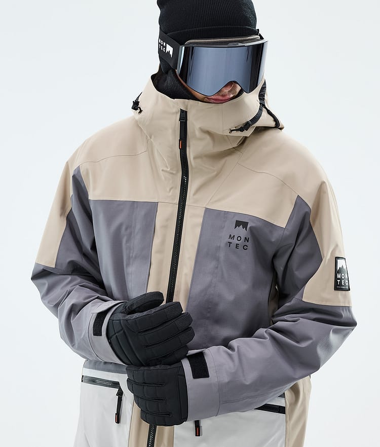 Montec Morpheus Skijacke Herren Sand/Light Pearl/Light Grey, Image 4 of 9