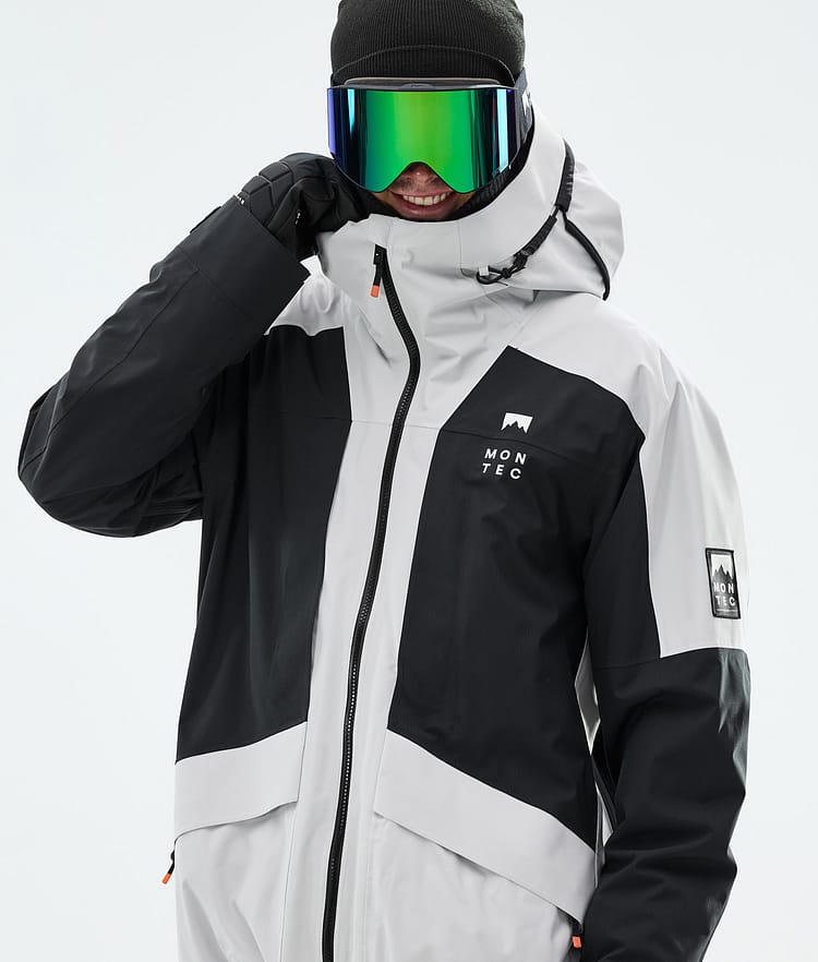 Montec Morpheus Skijacke Herren Light Grey/Black, Bild 2 von 10