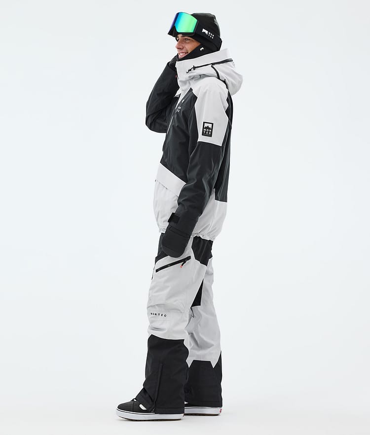 Montec Morpheus Snowboardjacke Herren Light Grey/Black, Bild 4 von 10