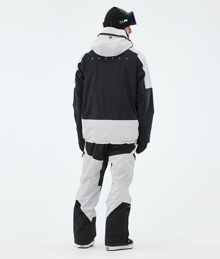 Montec Morpheus Snowboardjacke Herren Light Grey/Black, Bild 5 von 10
