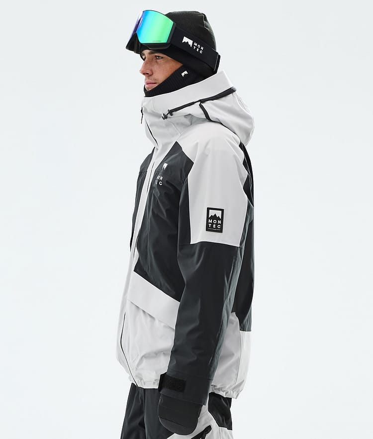 Montec Morpheus Skijacke Herren Light Grey/Black, Bild 6 von 10