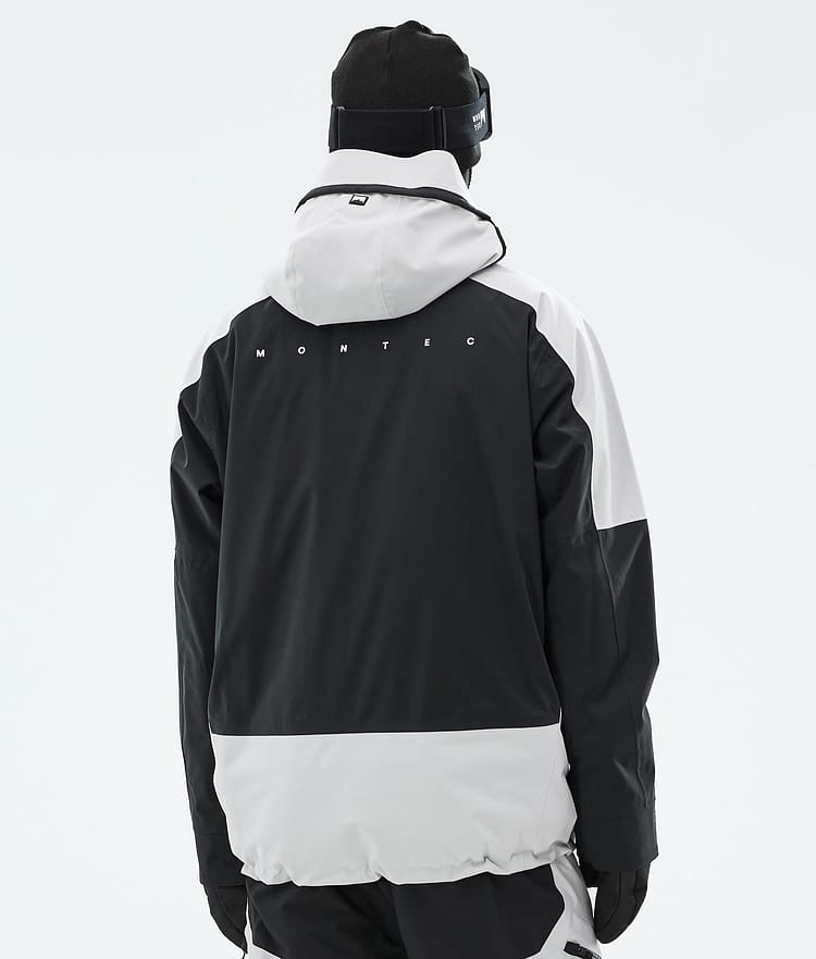 Montec Morpheus Snowboardjacke Herren Light Grey/Black, Bild 7 von 10