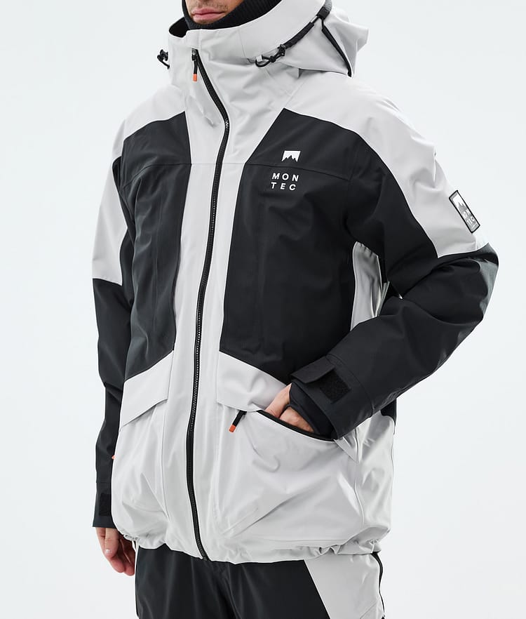 Montec Morpheus Skijacke Herren Light Grey/Black, Bild 8 von 10